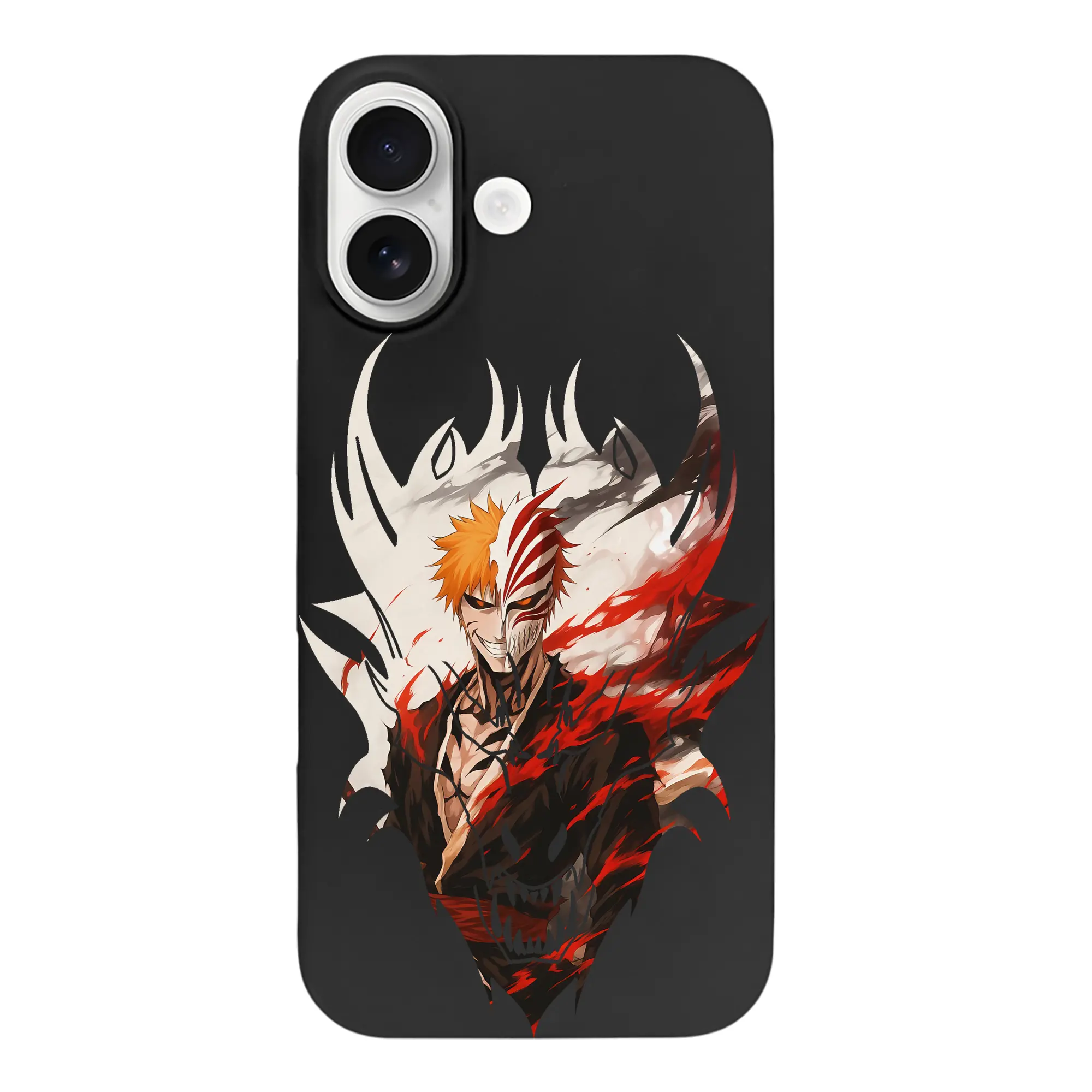 ブリーチ グッズ 黒崎 一護 - iPhone 17 シリーズ シリコンケース 薄型 耐衝撃 指紋防止 ソフトタッチカバー 精密フィット 傷防止 保護ケース iPhone 17/17 Air/17 Pro/17 Pro Max 対応